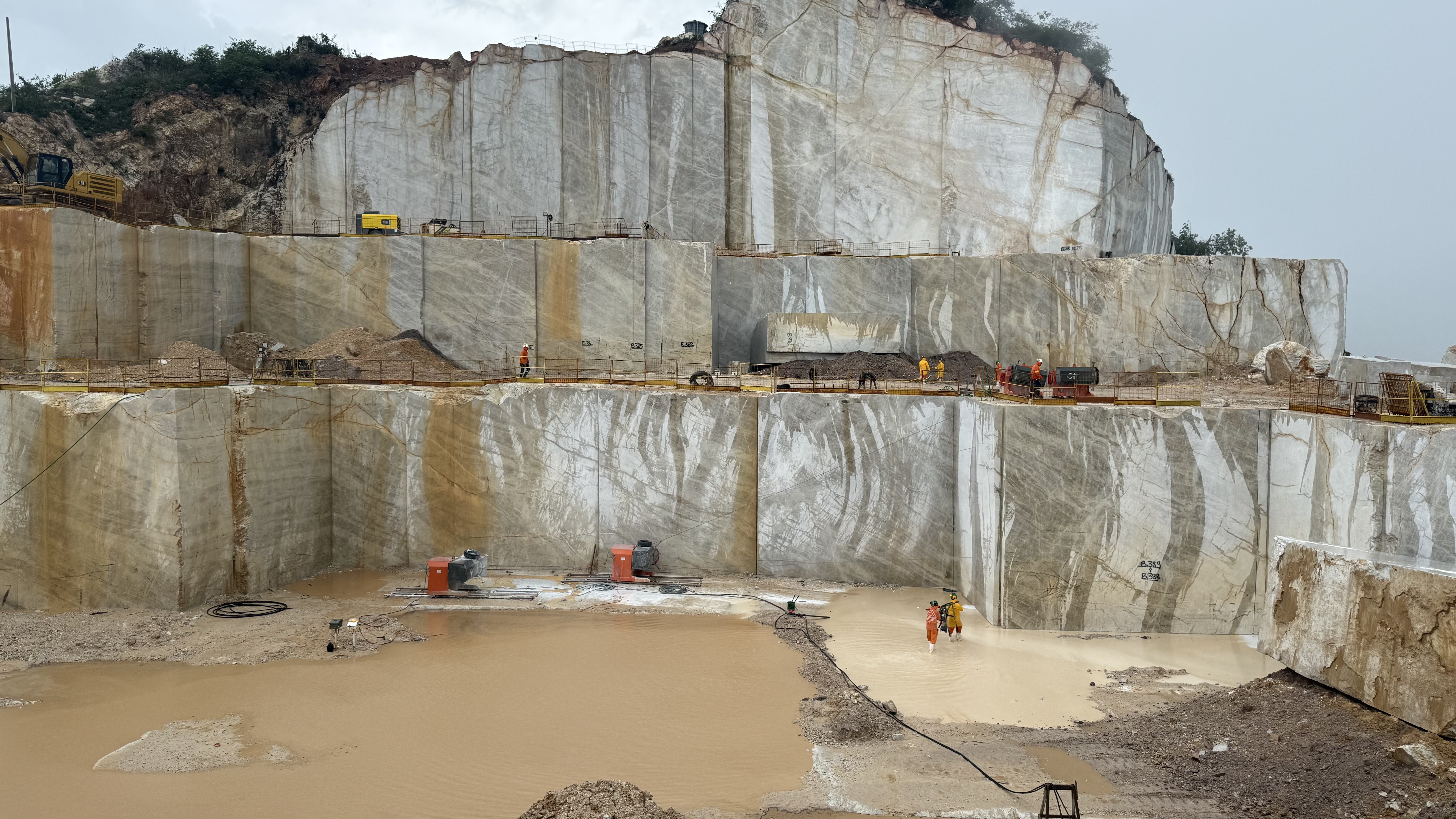 Raw natural stone texture sourced from Brazil